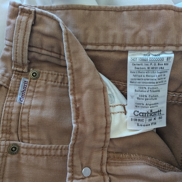 Carhartt Tan Workwear Pants - Picture 4 of 8
